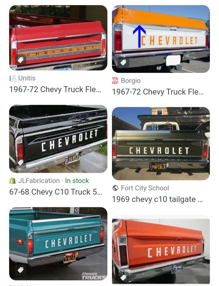 WANTED old truck Tailgates