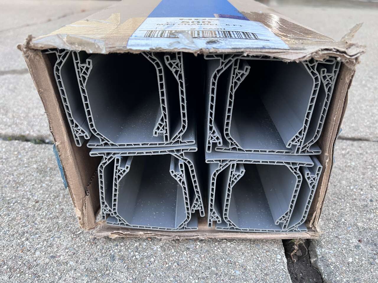 NDS 500 Mini Channel Ground Drain 6 foot (box of 8) NEW