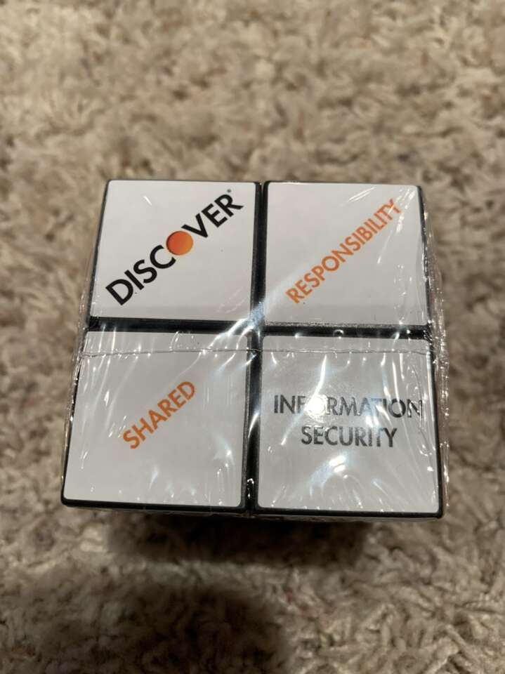 2x2 Discover Card Rubik’s Cube