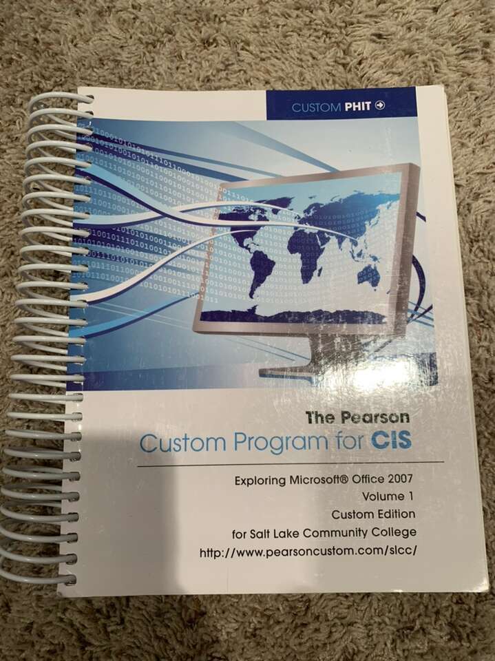 The Pearson Custom Program For CIS OBO