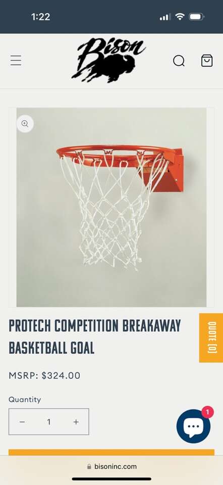 Basketball Hoop Protech Competition Breakaway