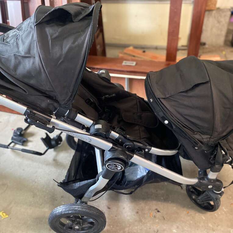 City Select Double Stroller Baby