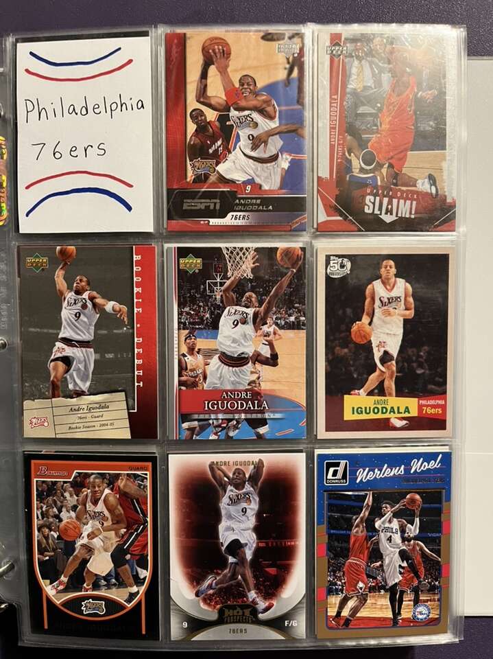 Philadelpia 76ers Basketball Cards