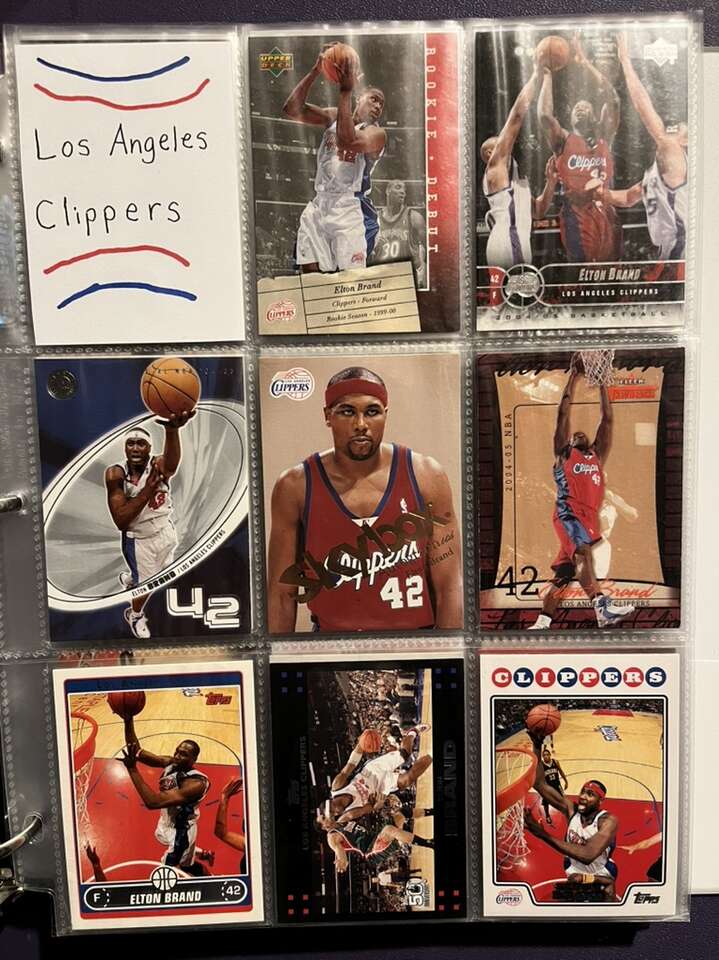 LA Clippers Basketball Cards