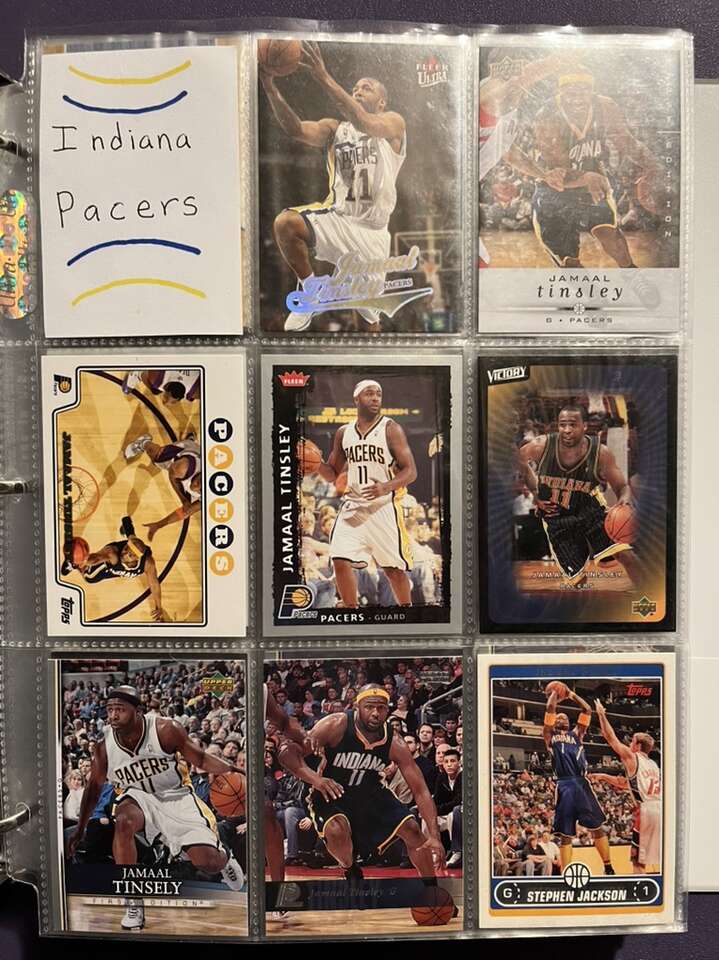 Indiana Pacers Basketball Cards