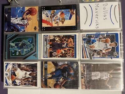Dallas Mavericks Basketball Cards