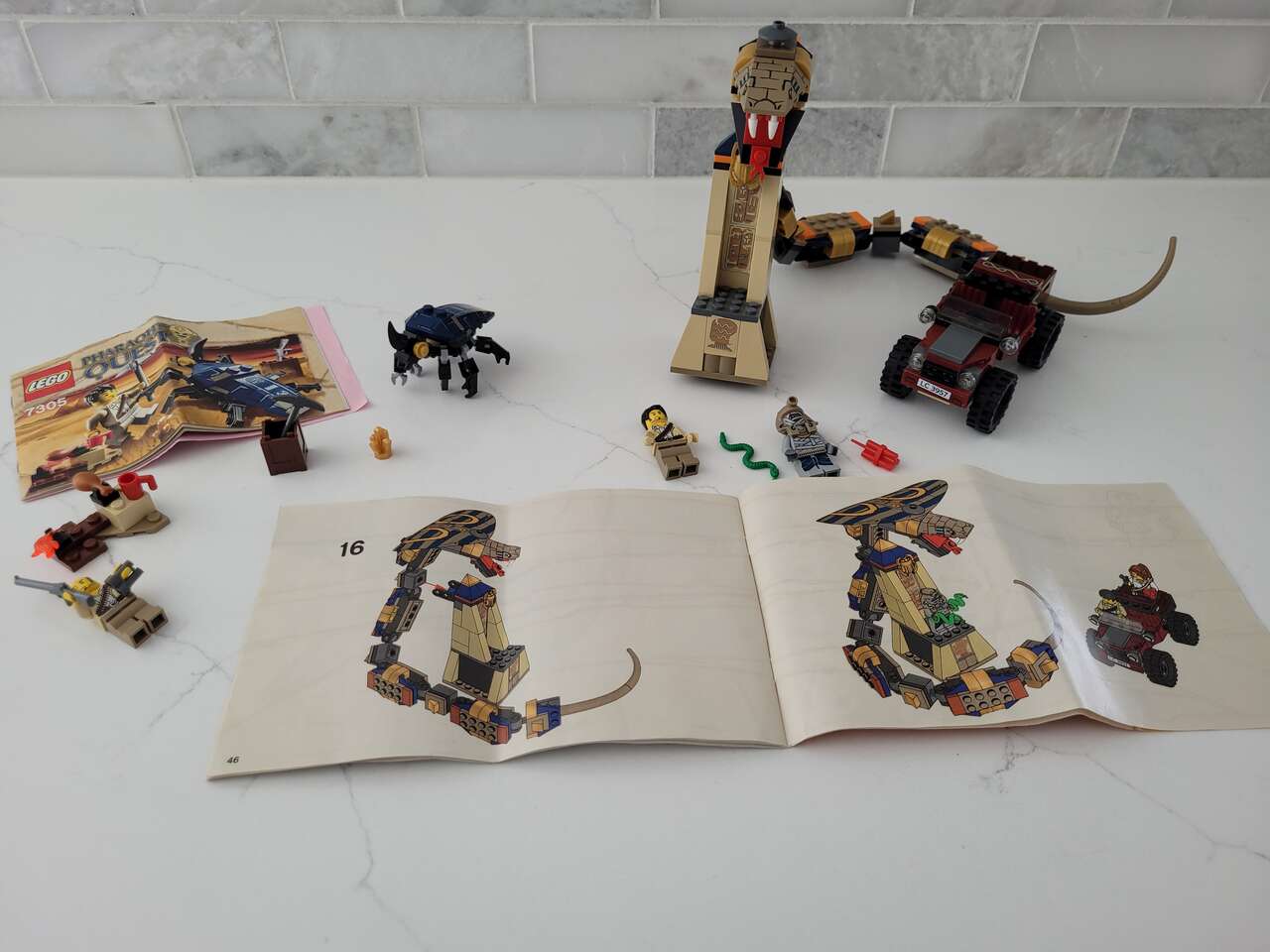 2 Lego Pharo's Quest sets both for $25