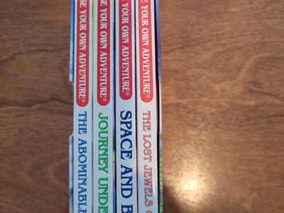 Choose your own adventure books