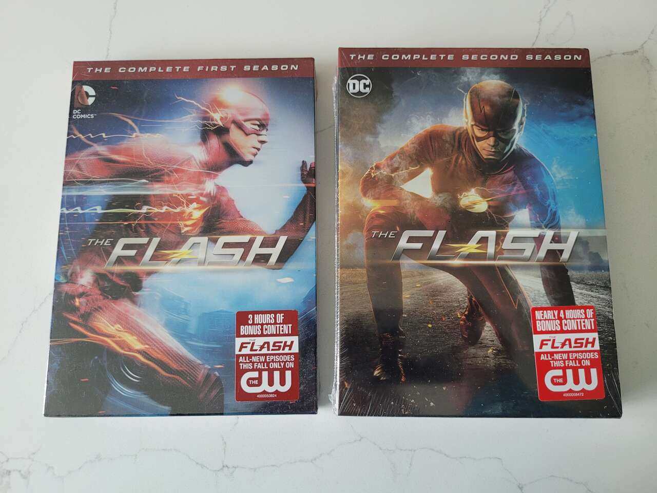 "The Flash" seasons 1 and 2