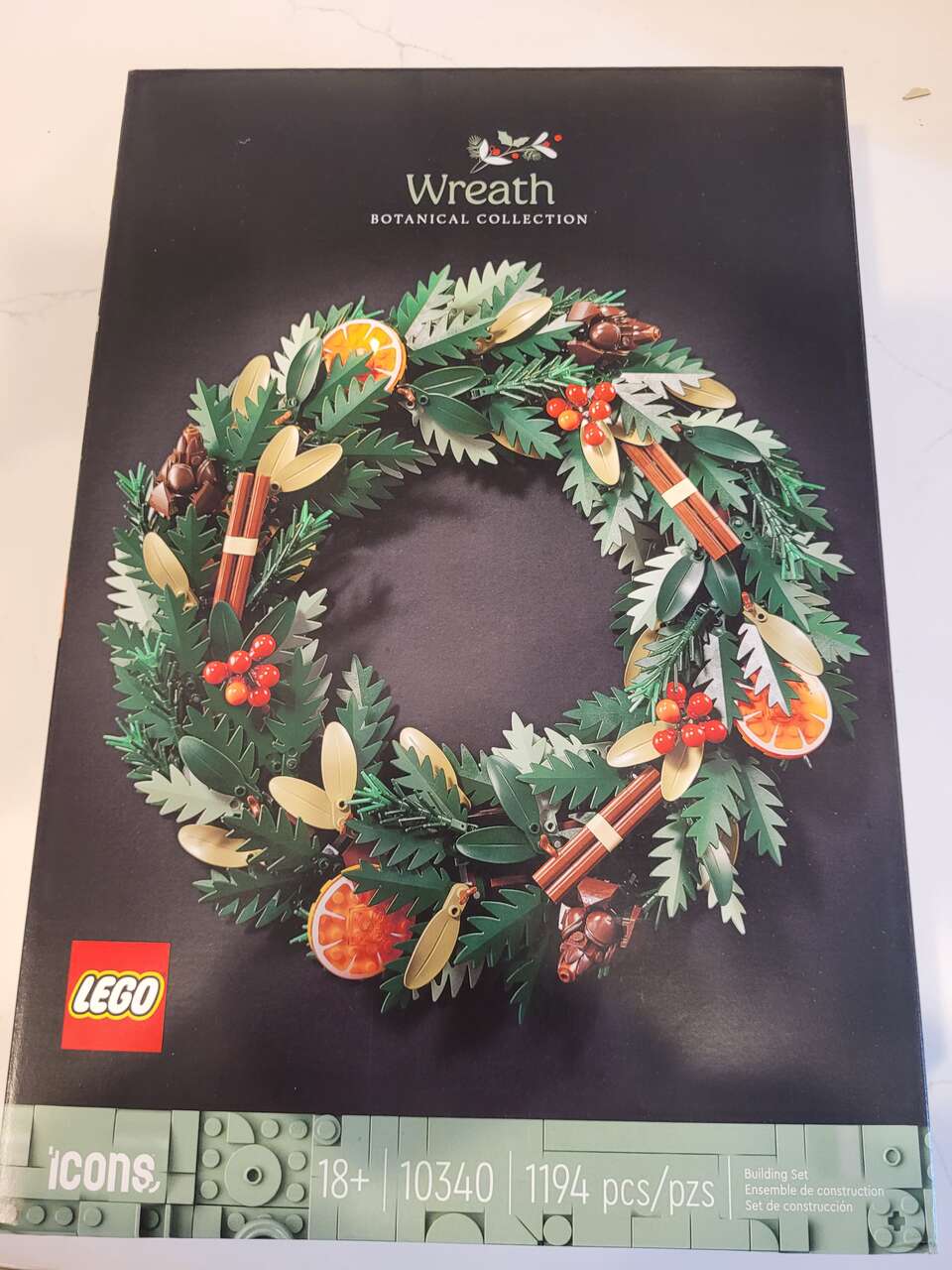 New sealed Lego Wreath