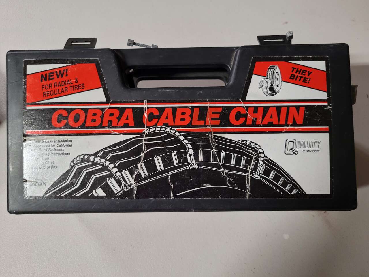 Snow Chains-sizes in second pic