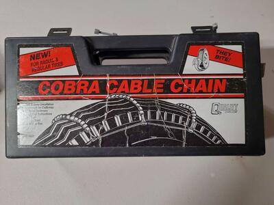 Snow Chains-sizes in second pic