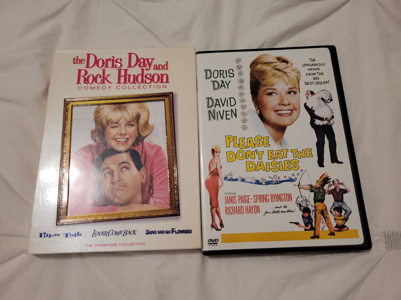 4 Doris Day DVDs all for $15