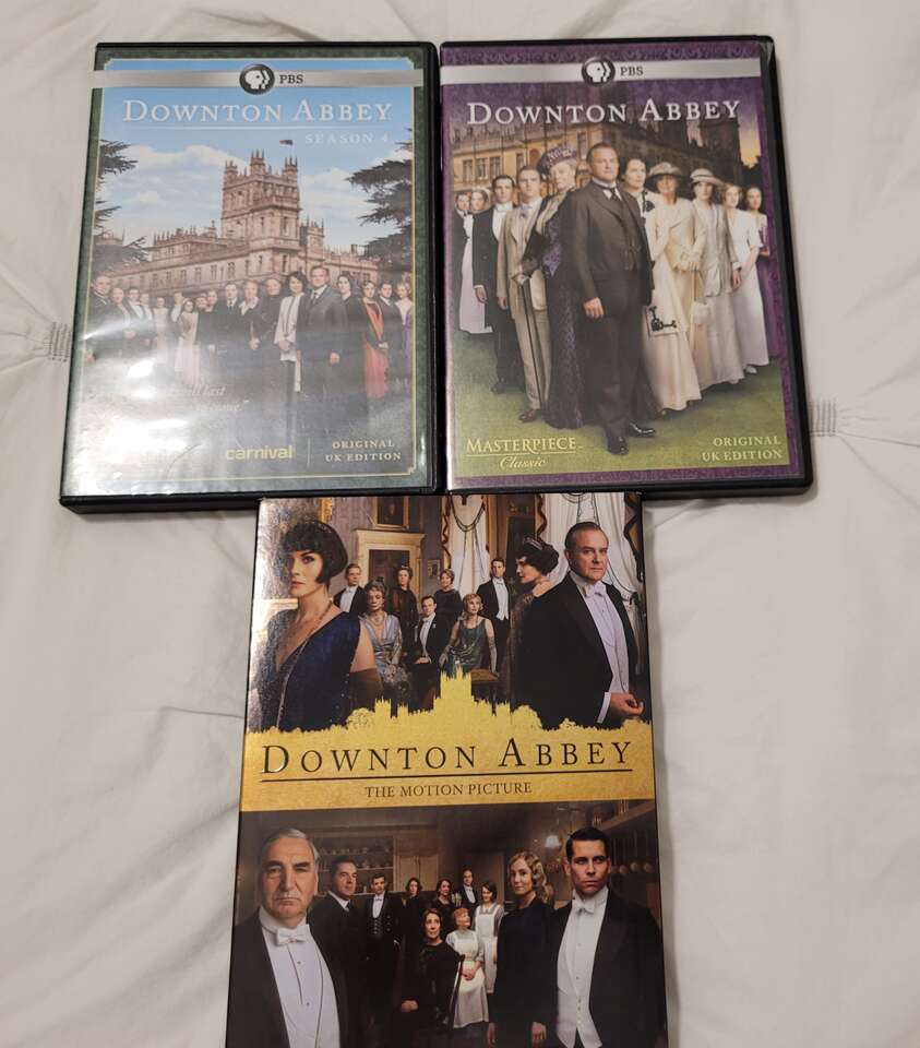 Downton Abby movies all for $15