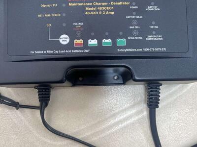 48 volt charger for WET batteries