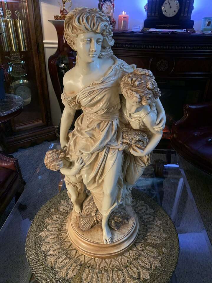 Beautiful And Elegant 29 Inch Vintage Sculpture