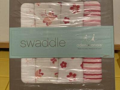 Swaddle 4 Pack NEW IN BOX Aden + Anais