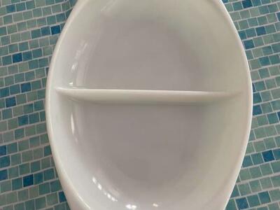 Vintage Pyrex Divided Casserole Dish