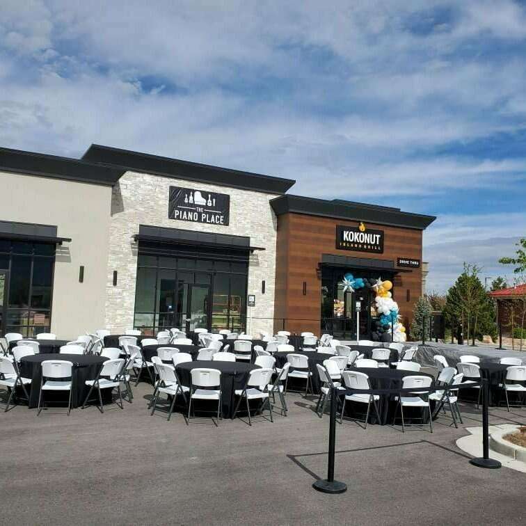 Table, Chairs and Linen Rentals