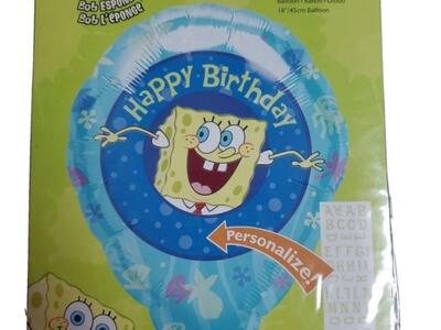Spongebob SquarePants Happy Birthday Balloons