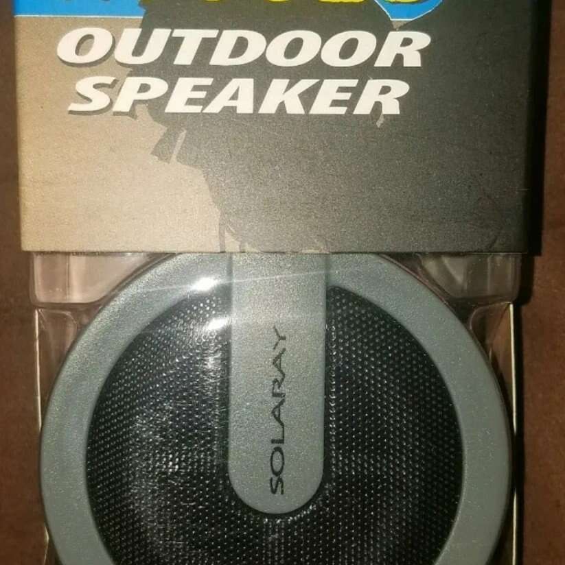 3 individual Solaray Wireless Red Outdoor Speaker