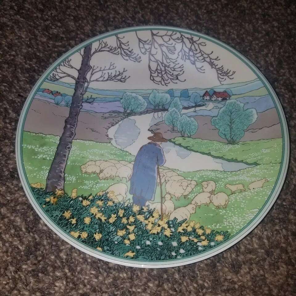 Collectible Plate Leben In Der Natur Heinrich