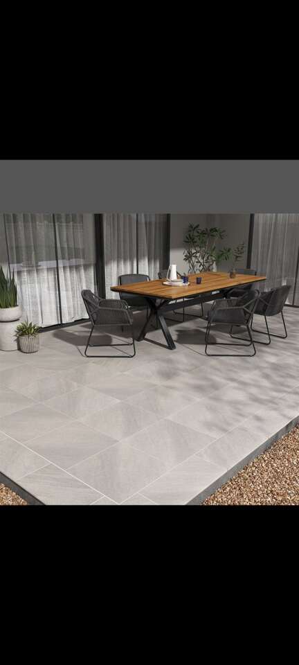 Fossil Snow 24x24 Porcelain pavers. $7.75sqf 484