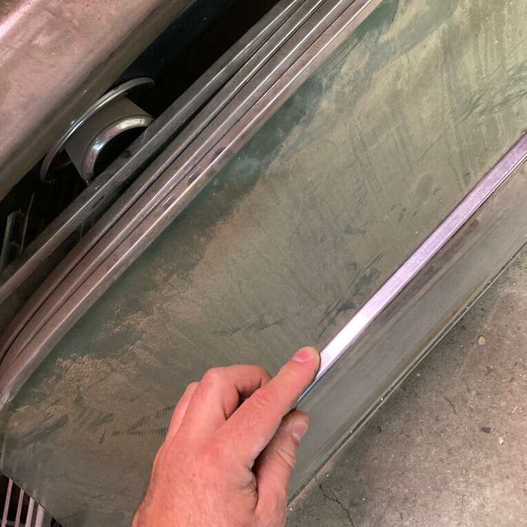 1967 Mustang Coupe Door Glass Back Window