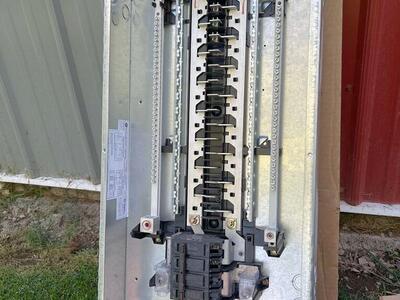 GE Main Panel And Breakers