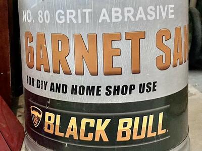 Black Bull SBGARN 80 Grit Garnet Sand