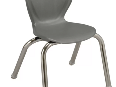 Stacking Classroom Chairs Kids Set of 4 Dark Gray 14 inch
