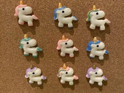 Unicorn Bulletin Board Pins