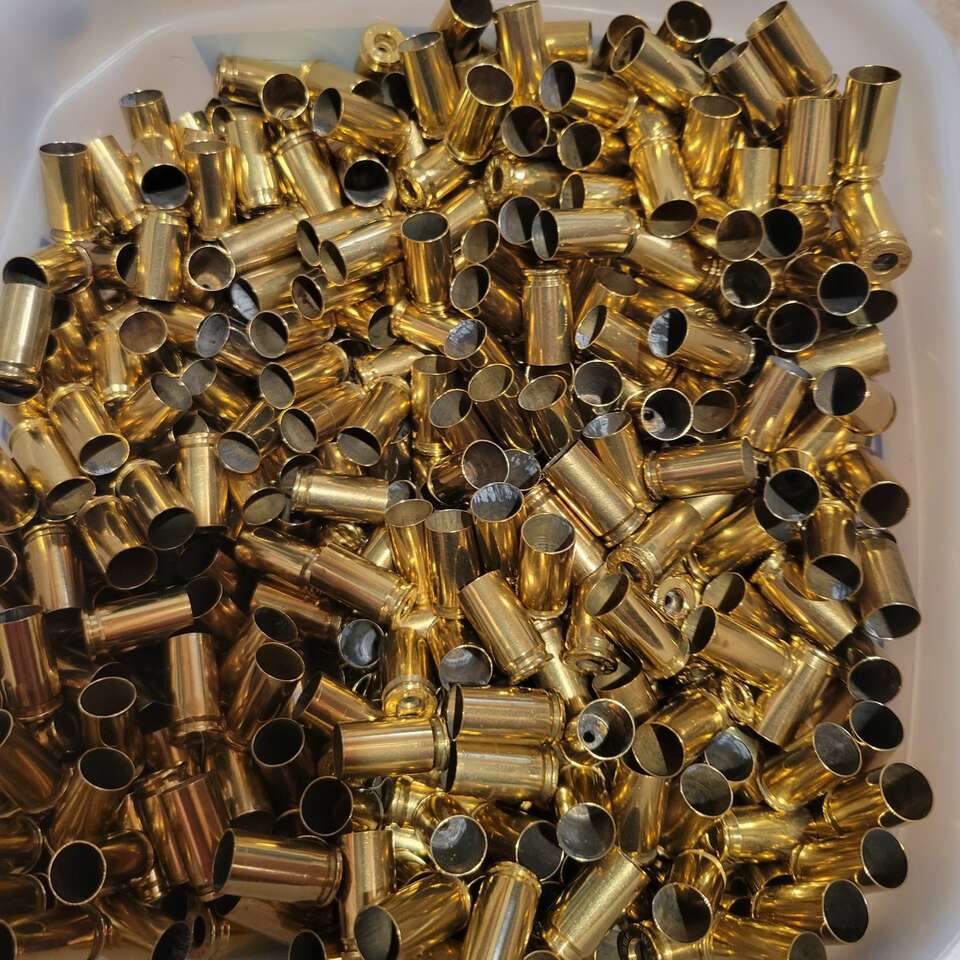 9mm Luger brass