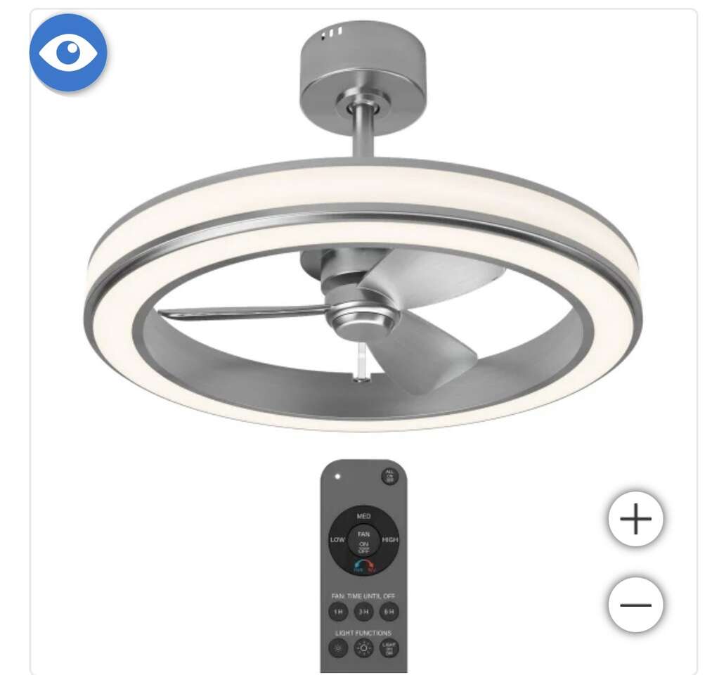 Artika Edwin 23 LED Chandelier Ceiling Fan