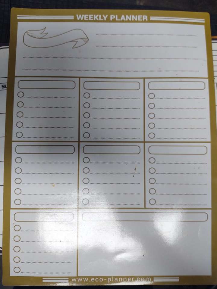 Magnetic Monthly Calendar (Several Listed)