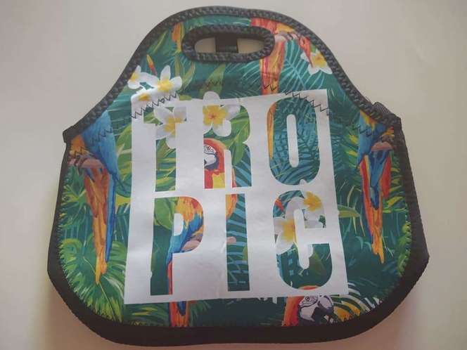Tropical Insulated Beach Bag