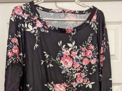 Long Sleeve Floral Shirt