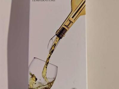 Stainless Steel 3-in-1 Wine Chiller Stick Wine Cooler Wine Decanter with Aerator and Pourer