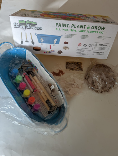 Paint Plant & Grow Fairy Gardens for kids (Or Adults too)