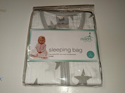 Aden and Anais Sleeping Bag Wearable Blanket