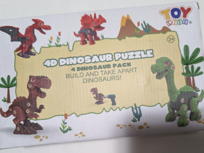 4D Dinosaur Puzzle
