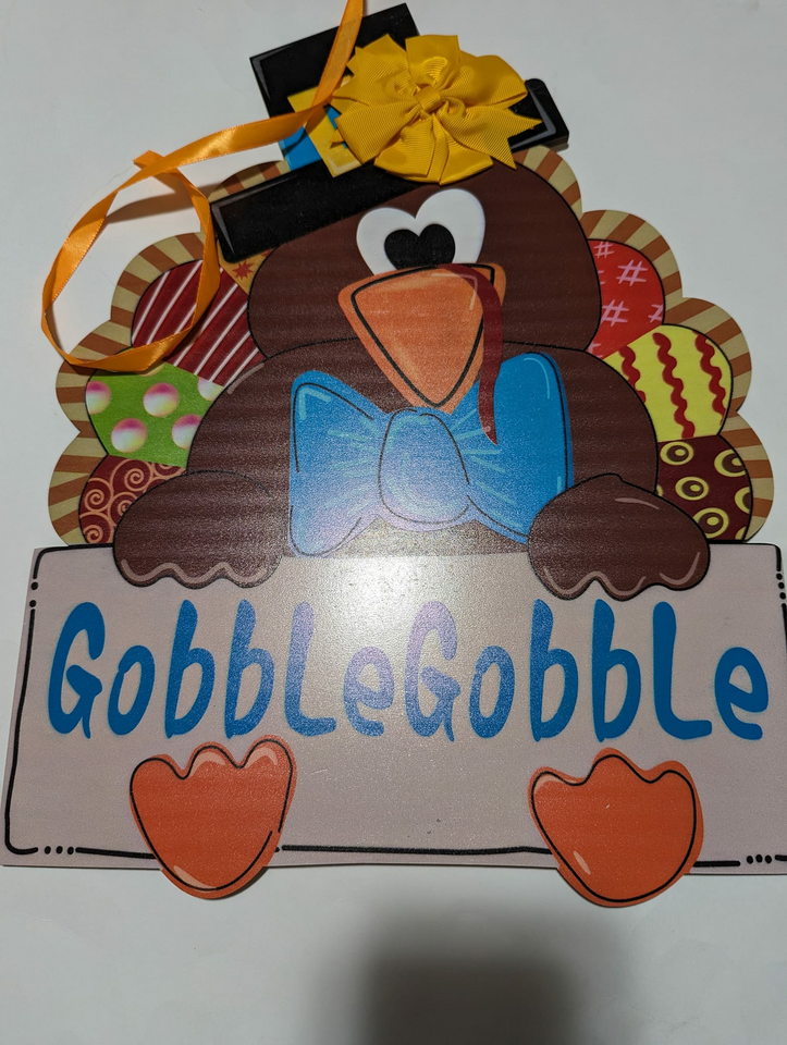 Thanksgiving/Turkey Door Hanging