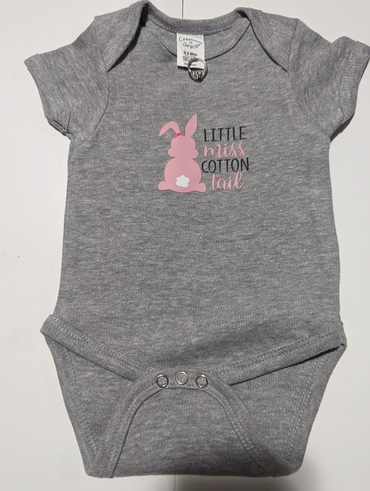 "Little Miss Cotton Tail" Onsie