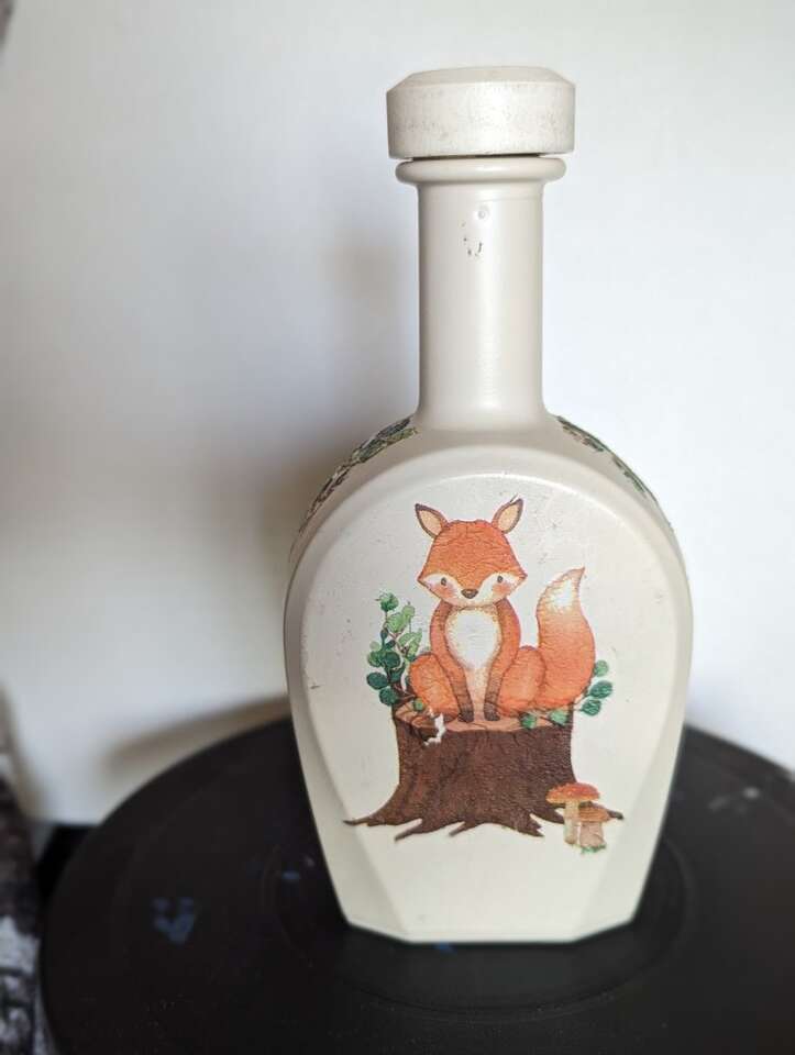 Decorative Fox Bottle