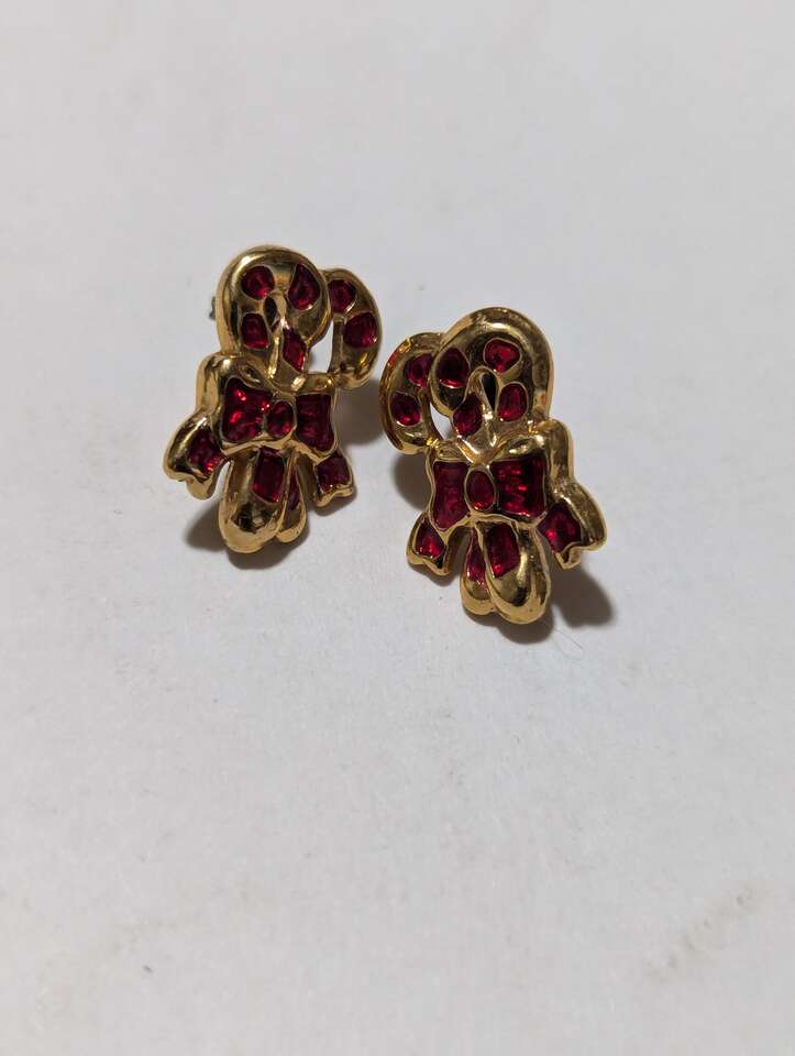 Candy Cane Earrings