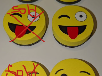 Magnetic Dry Board Erasers