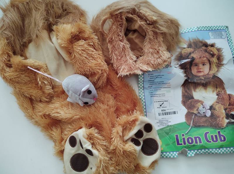 Child's Lion Costume  6-12 Month