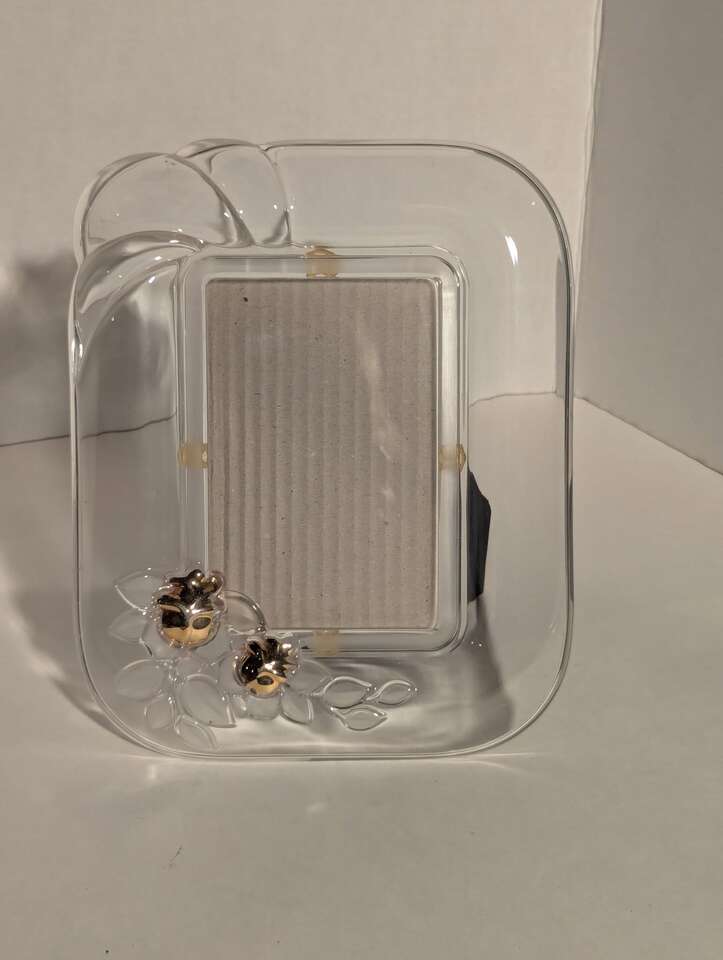 Picture Frame  "Crystal" Great for Weddings Ect.