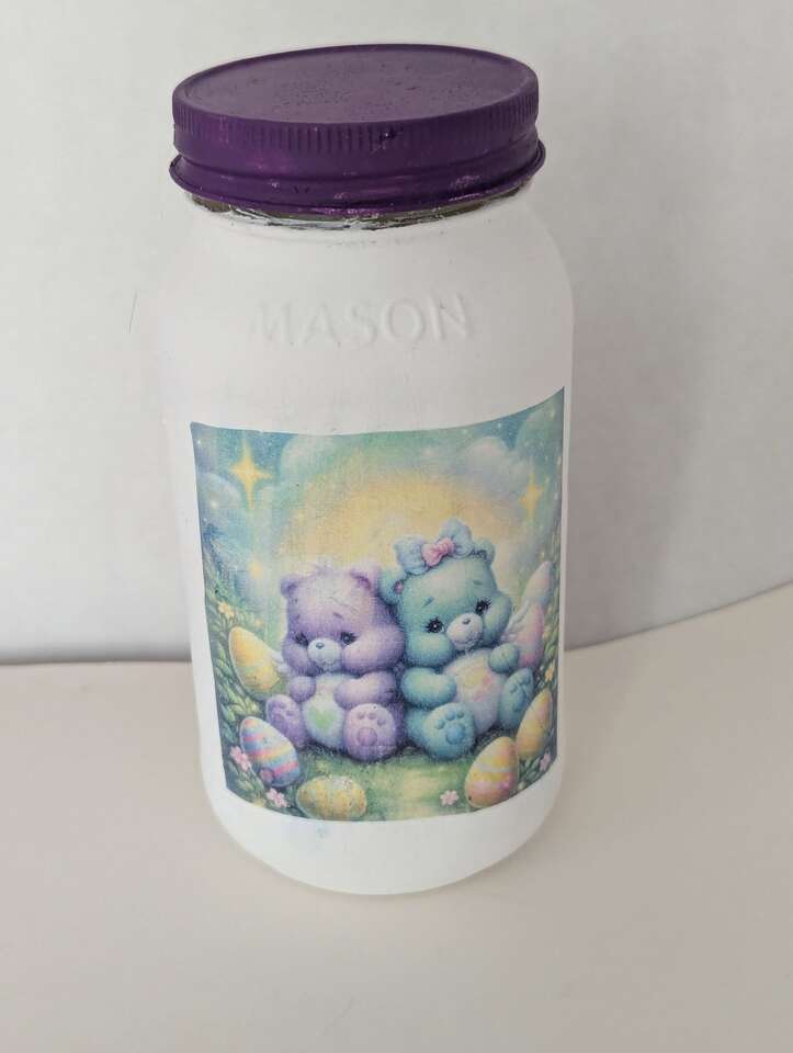 Decorative Easter Candy/Tea/Coffee Jars