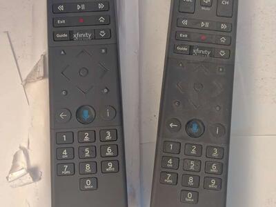 X-Finity TV Remote/Channel Changers